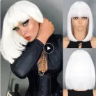 211, DIVATOS FEHÉR BUBI MODERN  PARÓKA, 