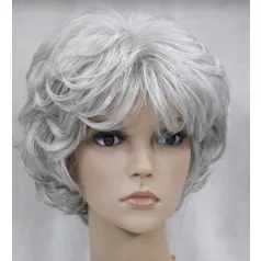 R21, ELEGÁNS ŐSZ PARÓKA, VALÓDI HAJ FELHASZNÁLÁSÁVAL