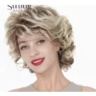 9/a, HAMVASSZŐKE DIVATOS FAZONÚ PARÓKA, VALÓDI HAJ FELHASZNÁLÁSÁVAL