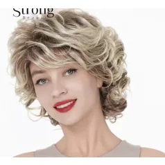   9/a, HAMVASSZŐKE DIVATOS FAZONÚ PARÓKA, VALÓDI HAJ FELHASZNÁLÁSÁVAL