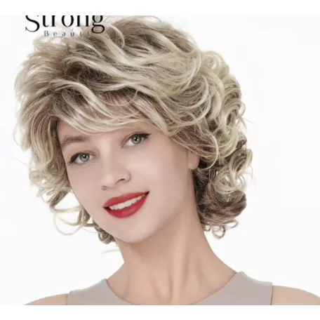 9/a, HAMVASSZŐKE DIVATOS FAZONÚ PARÓKA, VALÓDI HAJ FELHASZNÁLÁSÁVAL