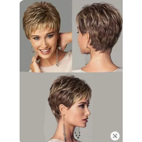 DIVATOSAN MELÍROZOTT PIXI PARÓKA, VALÓDI HAJ FELHASZNÁLÁSÁVAL! 