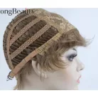 11C, ELEGÁNS, ARANYBARNA PARÓKA, VALÓDI HAJ FELHASZNÁLÁSÁVAL!