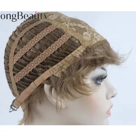 11C, ELEGÁNS, ARANYBARNA PARÓKA, VALÓDI HAJ FELHASZNÁLÁSÁVAL!