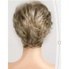 R22, SZAFFI 1, VILÁGOSBARNA, FIÚSAN RÖVID VAGÁNY PARÓKA, VALÓDI HAJ FELHASZNÁLÁSÁVAL