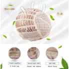 47. ELEGÁNS TERMÉSZETES-SZŐKE RÖVID FRIZURA, PRÉMIUM MINŐSÉGŰ PARÓKA