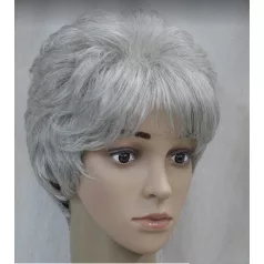   20, ELEGÁNS, SZÉP ŐSZÜLŐ RÖVID PARÓKA, PRÉMIUM MINŐSÉG