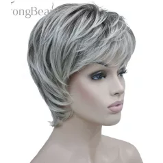   LIZI 3, ELGÁNS, ŐSZ PARÓKA, SZÉP DÚS VALÓDI HAJ FELHASZNÁLÁSÁVAL