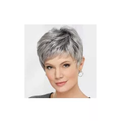   BELLA, SZÉP ŐSZ RÖVID PARÓKA, VALÓDI HAJ FELHASZNÁLÁSÁVAL