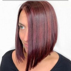   KARINA2, GYÖNYÖRŰ SÖTÉTVÖRÖS-VILÁGOSVÖRÖS MELÍROS PARÓKA, VALÓDI HAJ FELHASZNÁLÁSÁVAL!