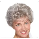 132/B RÖVID, "BERAKOTT HATÁSÚ" ŐSZ PARÓKA, PRÉMIUM MINŐSÉG!