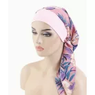 - ELEGÁNS KEMOTERÁPIÁS KENDŐ, ELASZTIKUS, NEM KELL KÖTÖZNI!  MÁLYVA SZÍN