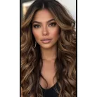 CSEPKE, ROZSDABARNA GYÖNYÖRŰ HULLÁMOS PARÓKA, VALÓDI HAJ FELHASZNÁLÁSÁVAL