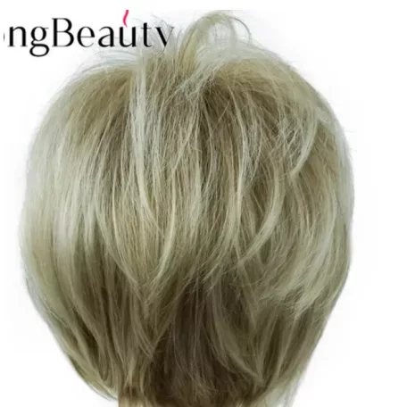 5/613 ARANY-SZŐKE, DIVATOS BUBI PARÓKA, VALÓDI HAJ FELHASZNÁLÁSÁVAL