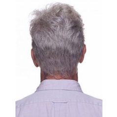   GEORGE REPLICA, RÖVID ŐSZ FÉRFI paróka, VALÓDI HAJ FELHASZNÁLÁSÁVAL