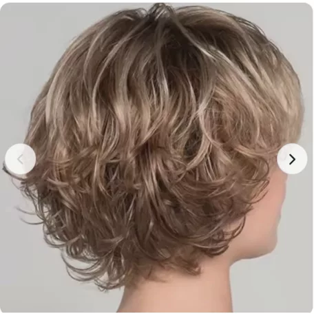 ADRIEN4. MODERN TERMÉSZETES SZŐKE PARÓKA, VALÓDI HAJ FELHASZNÁLÁSÁVAL! 