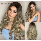 KLÁRA 2, TERMÉSZETESSZŐKE HULLÁMOS OMBRE PARÓKA, VALÓDI HAJ FELHASZNÁLÁSÁVAL!