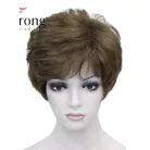 147a, ELEGÁNS CSOKIBARNA PARÓKA, ENYHÉN HULLÁMOS, PRÉMIUM MINŐSÉG!