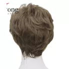 147a, ELEGÁNS CSOKIBARNA PARÓKA, ENYHÉN HULLÁMOS, PRÉMIUM MINŐSÉG!