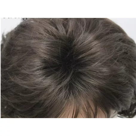 162, KÜLÖNLEGESEN SZÉP SÖTÉTBARNA PARÓKA, PRÉMIUM MINŐSÉG! 