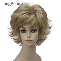 9cc, VILÁGOS SZŐKE ELEGÁNS paróka, PRÉMIUM MINŐSÉG!