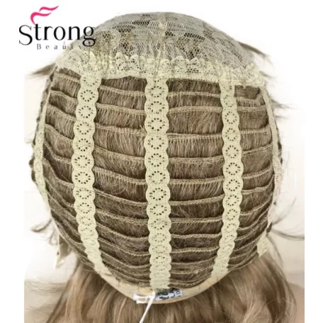 14/C, SÖTÉTSZŐKE ELEGÁNS MODERN MELÍROS PARÓKA, valódi haj felhasználásával!