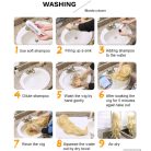 EXTRA HOSSZÚ, SÖTÉT-SZŐKE MELÍROZOTT PARÓKA, VALÓDI HAJ FELHASZNÁLÁSÁVAL! 