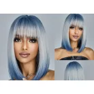 17, DIVATOS VILÁGOSKÉK KLEOPÁTRABPARÓKA, PRÉMIUM MINŐSÉG!