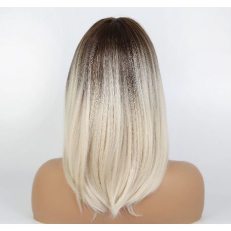 ÚJ ÉRKEZÉS! CSILLA, MODERN VILÁGOSSZŐKE OMBRE PARÓKA, VALÓDI HAJ FELHASZNÁLÁSÁVAL! 