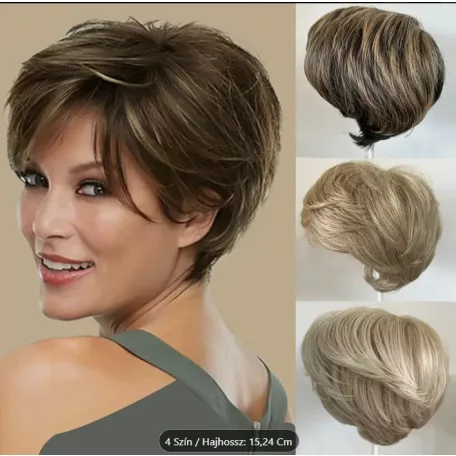 103, VILÁGOSSZŐKE, NŐIESEN MODERN RÖVID PARÓKA