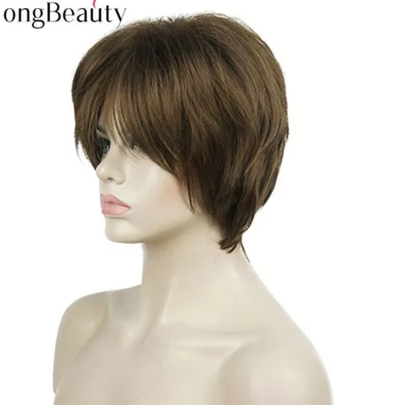 72, PRÉMIUM MINŐSÉGŰ BARNA BUBI PARÓKA, prémium minőség