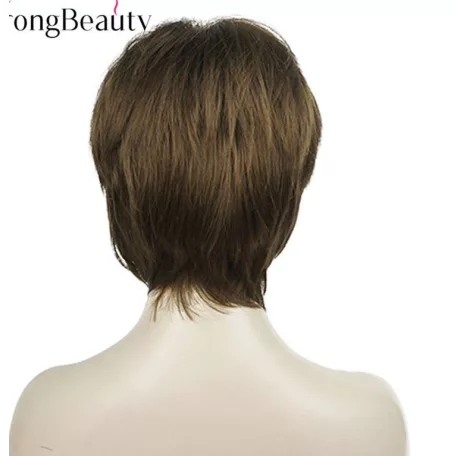 72, PRÉMIUM MINŐSÉGŰ BARNA BUBI PARÓKA, prémium minőség